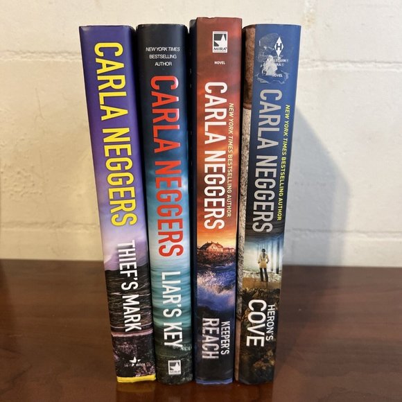 Carla Neggers Lot Of 4 Romantic Suspense Hardcover Books - Picture 3 of 4